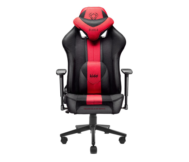 DIABLO Chairs X-PLAYER 2.0 Kids antracytowo-karmazynowy - 1208670 - zdjęcie 2